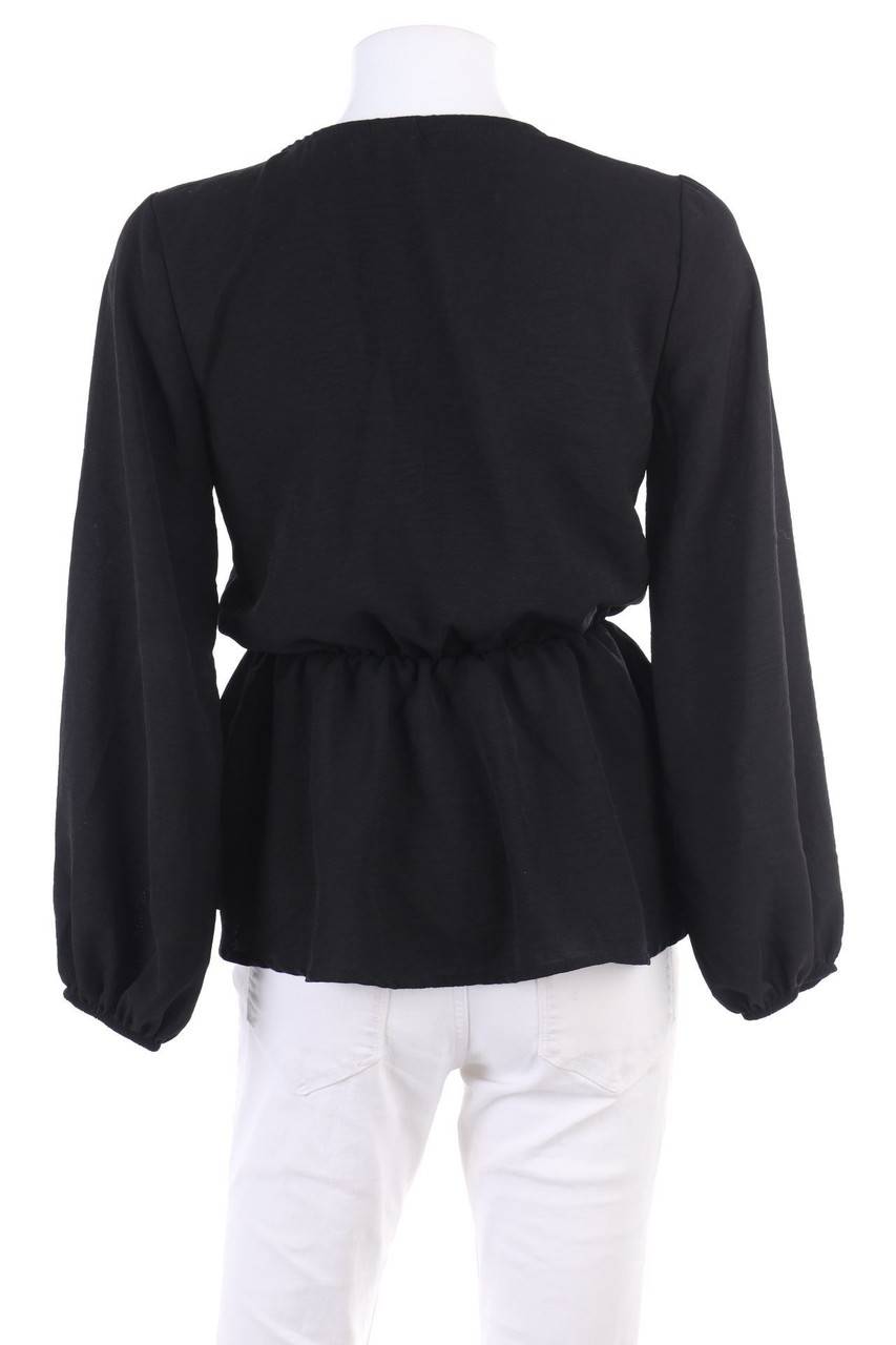 Carou Zebra Bluse Mit Raffungen