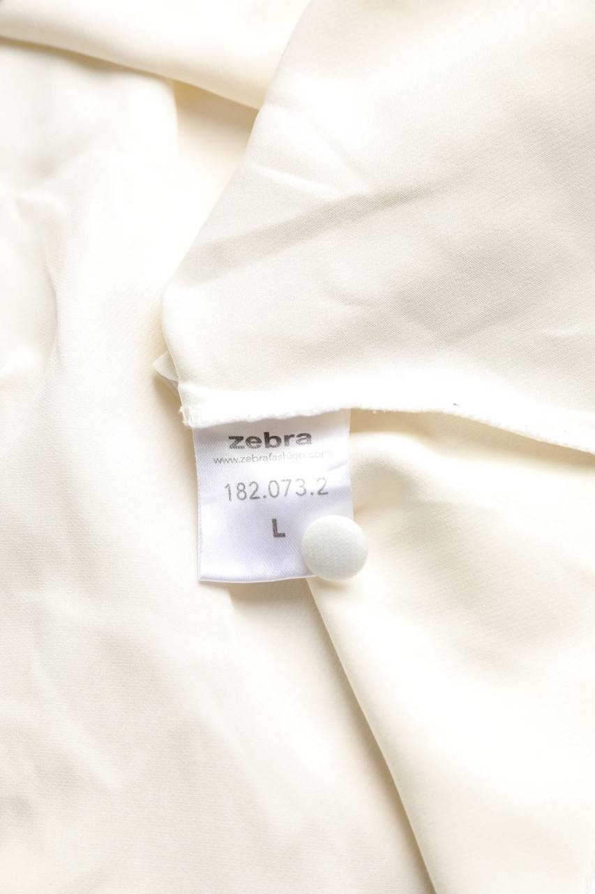 Carou Zebra Blusentop In Wickel-Optik