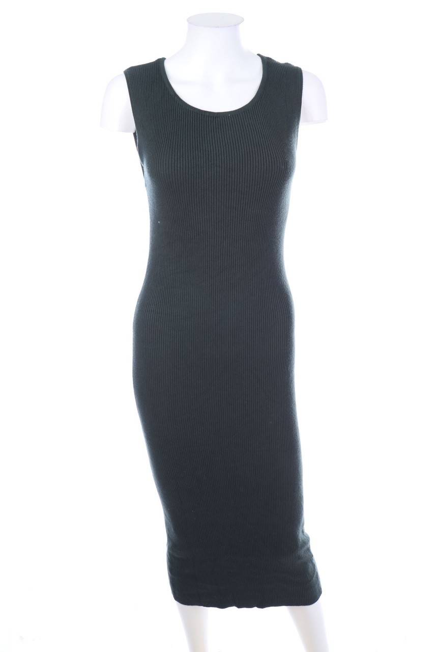 Carou zebra Midikleid aus Viskose-Mix