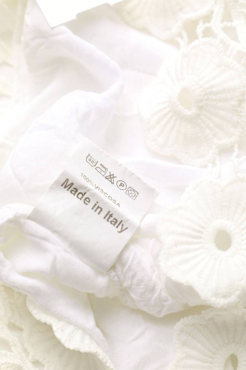 Carou Zebra Tunika-Bluse Mit Spitze