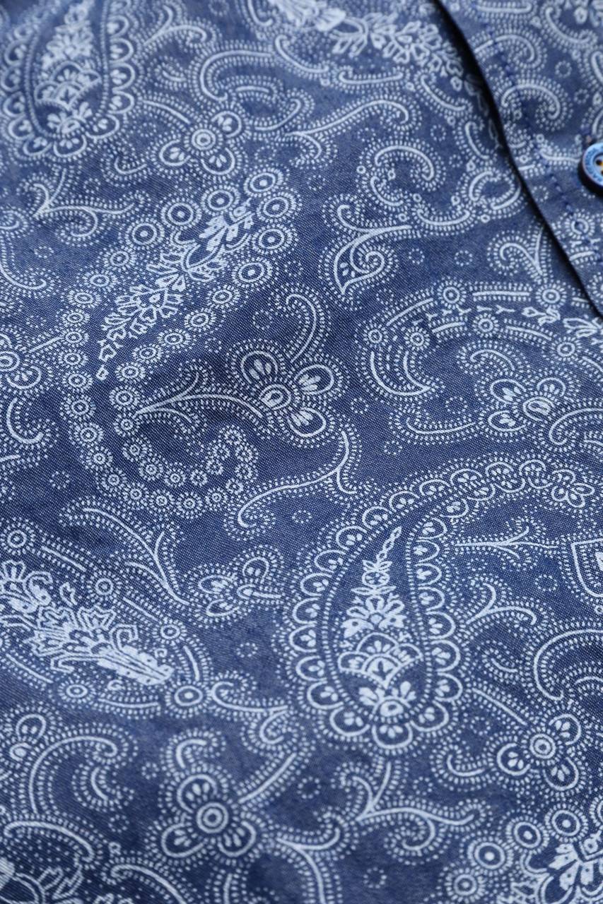Carou CASA MODA Hemd Aus Baumwolle Mit Paisley-Print