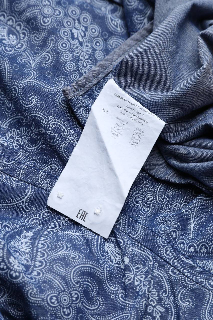 Carou CASA MODA Hemd Aus Baumwolle Mit Paisley-Print