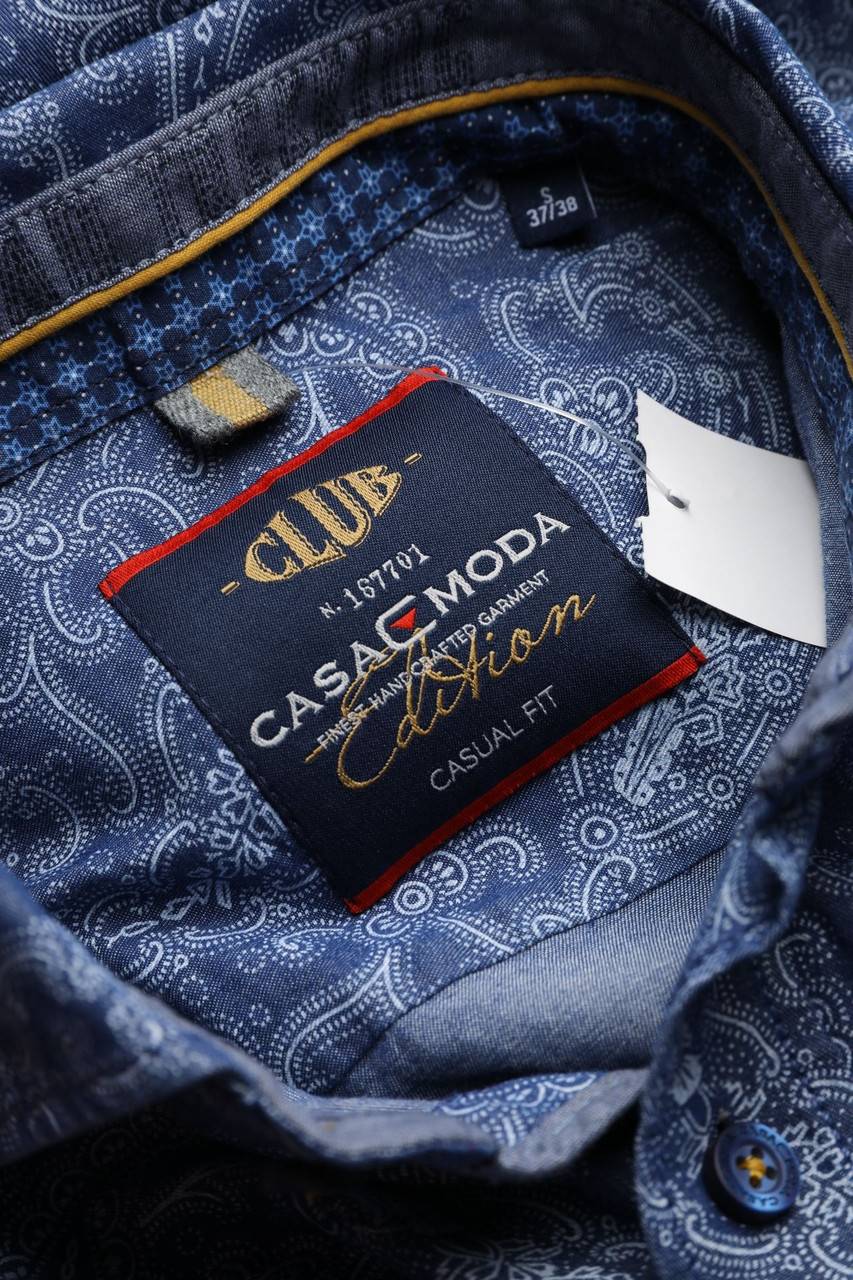 Carou CASA MODA Hemd Aus Baumwolle Mit Paisley-Print