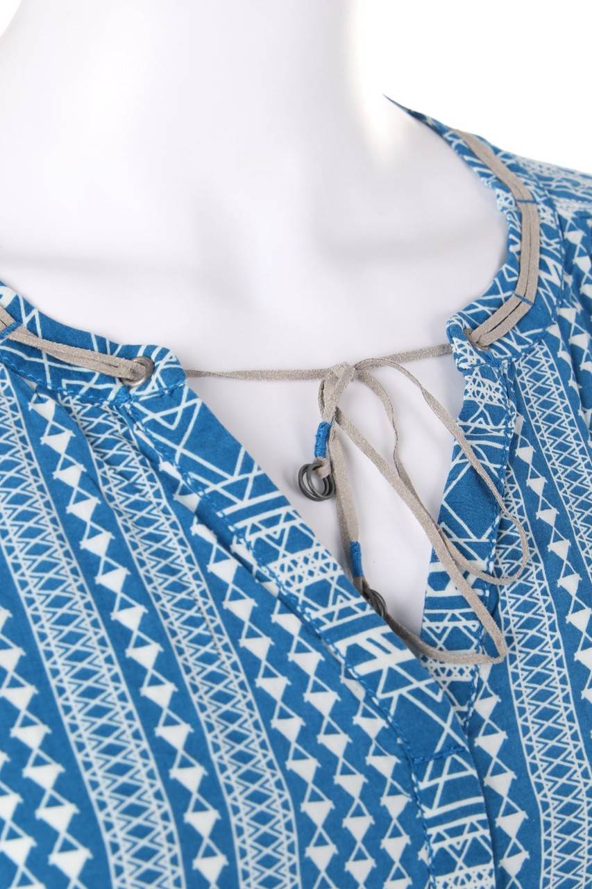 Carou CECIL Bluse Mit Geometrischem Muster Aus Viskose