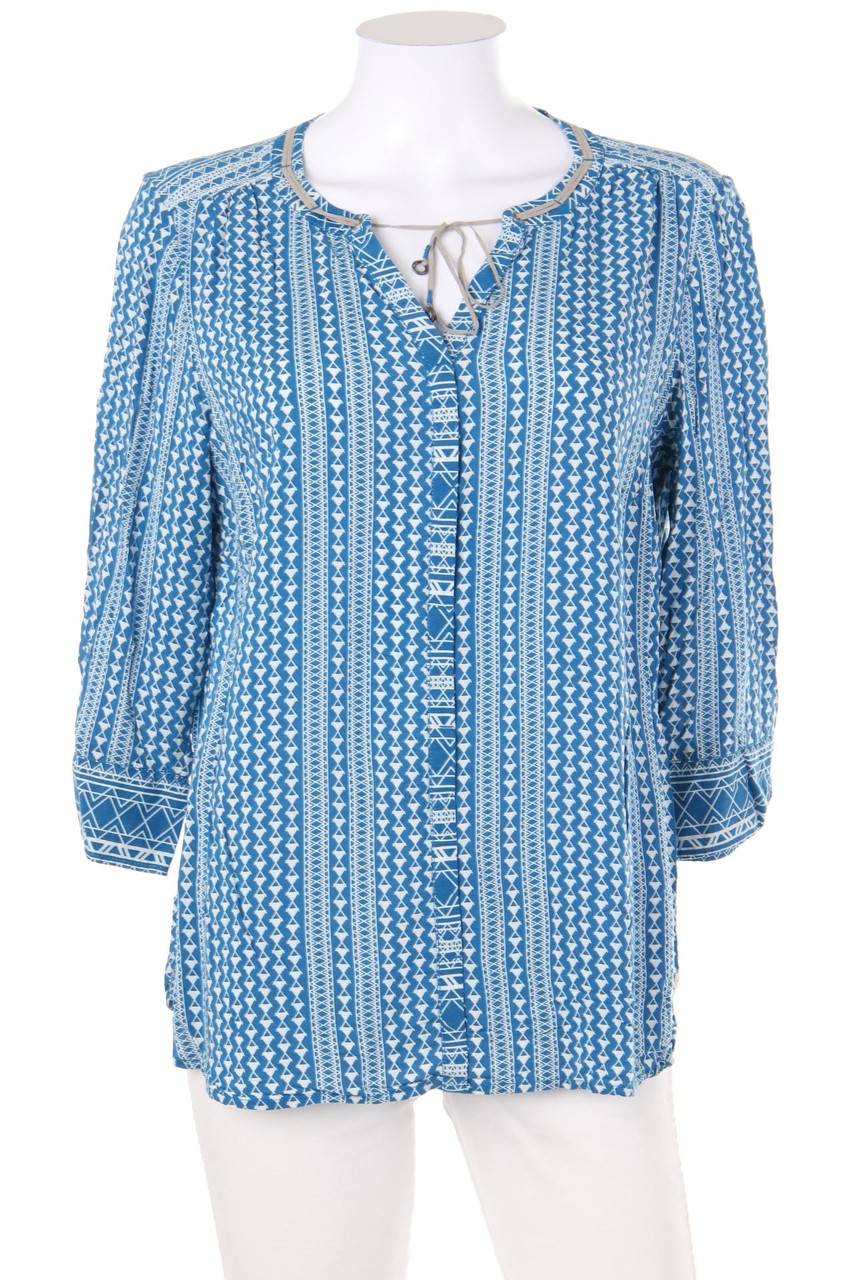 Carou CECIL Bluse mit geometrischem Muster aus Viskose