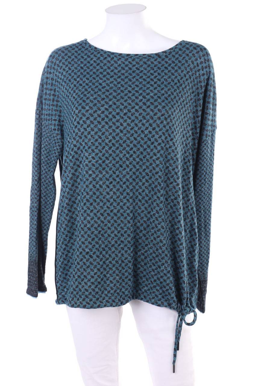 Carou CECIL Oversize-Longsleeve-Shirt mit geometrischem Muster