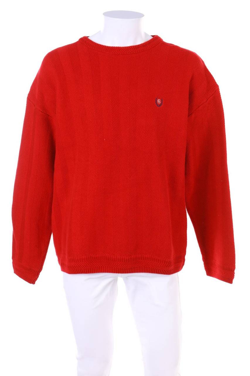 Carou CHAPS RALPH LAUREN Pullover mit Logo-Stickerei