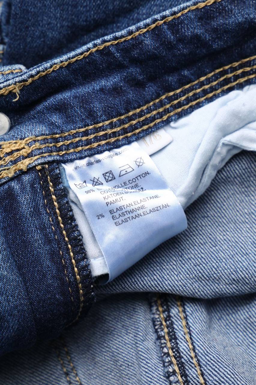 Carou Charles Vögele TEENS Denim-Shorts Mit Applikationen