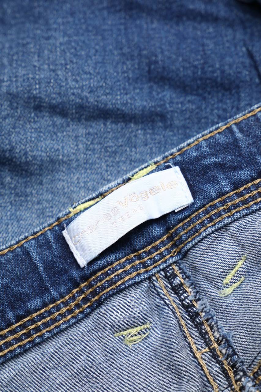 Carou Charles Vögele TEENS Denim-Shorts Mit Applikationen