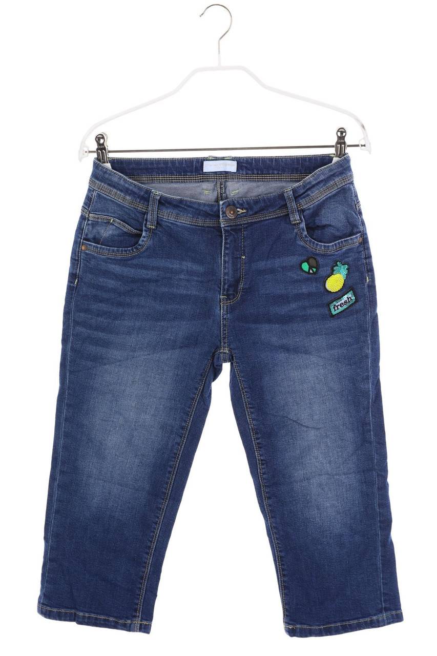 Carou Charles Vögele TEENS Denim-Shorts mit Applikationen