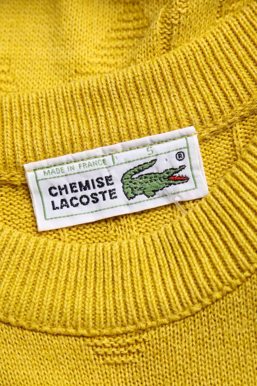 Carou CHEMISE LACOSTE Vintage-Pullover Mit Logo-Patch