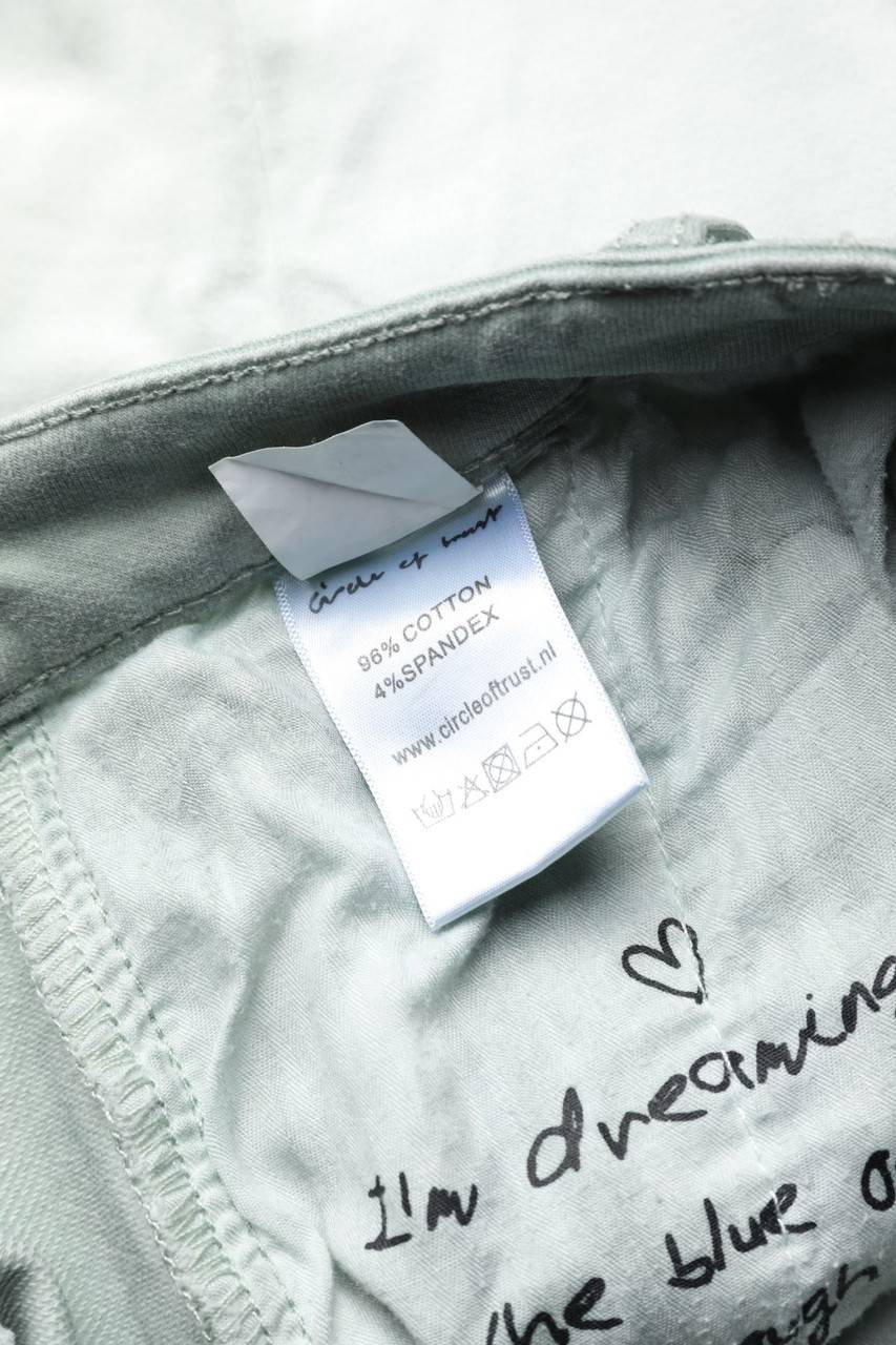 Carou Circle Of Trust Garment Dyed-Sweatpants In Denim-Optik