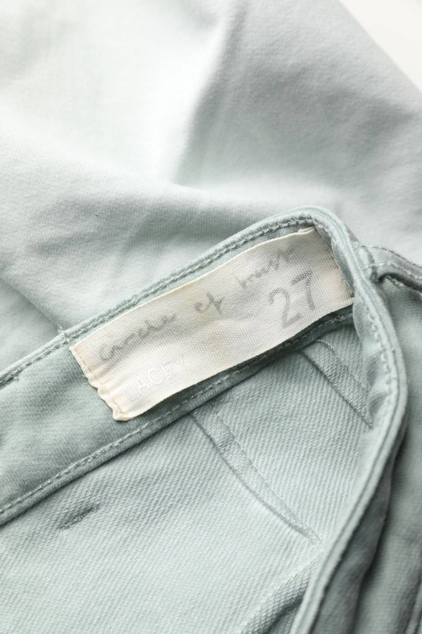 Carou Circle Of Trust Garment Dyed-Sweatpants In Denim-Optik