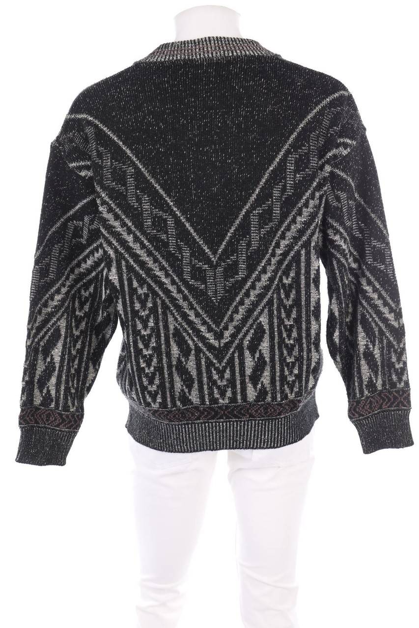 Carou Claude De Pierre V-Neck-Pullover Mit Geometrischem Muster