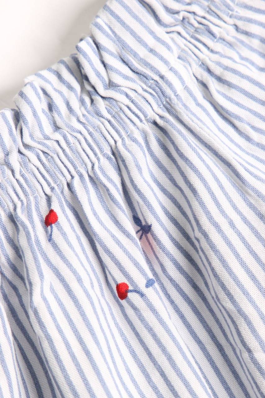 Carou CLOCKHOUSE By C&A Streifen-Bluse Mit Gummizug