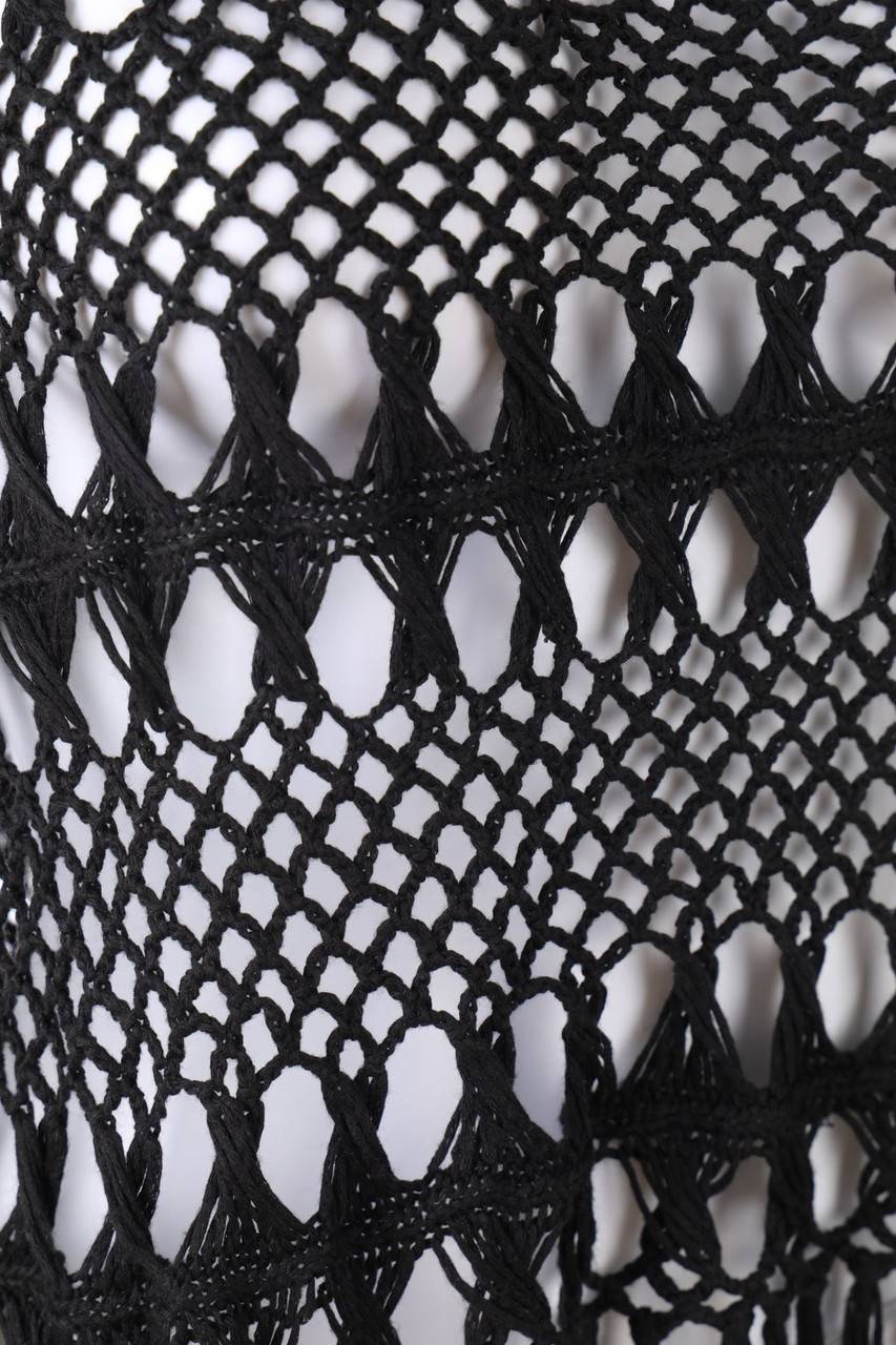 Carou CLOCKHOUSE By C&A Strick-Top Mit Fransen Im Boho-Stil