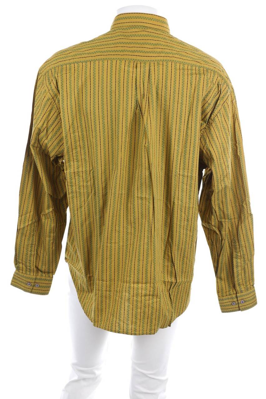 Carou CLUB DAMINGO Gestreiftes Hemd Mit Aufgesetzten Taschen