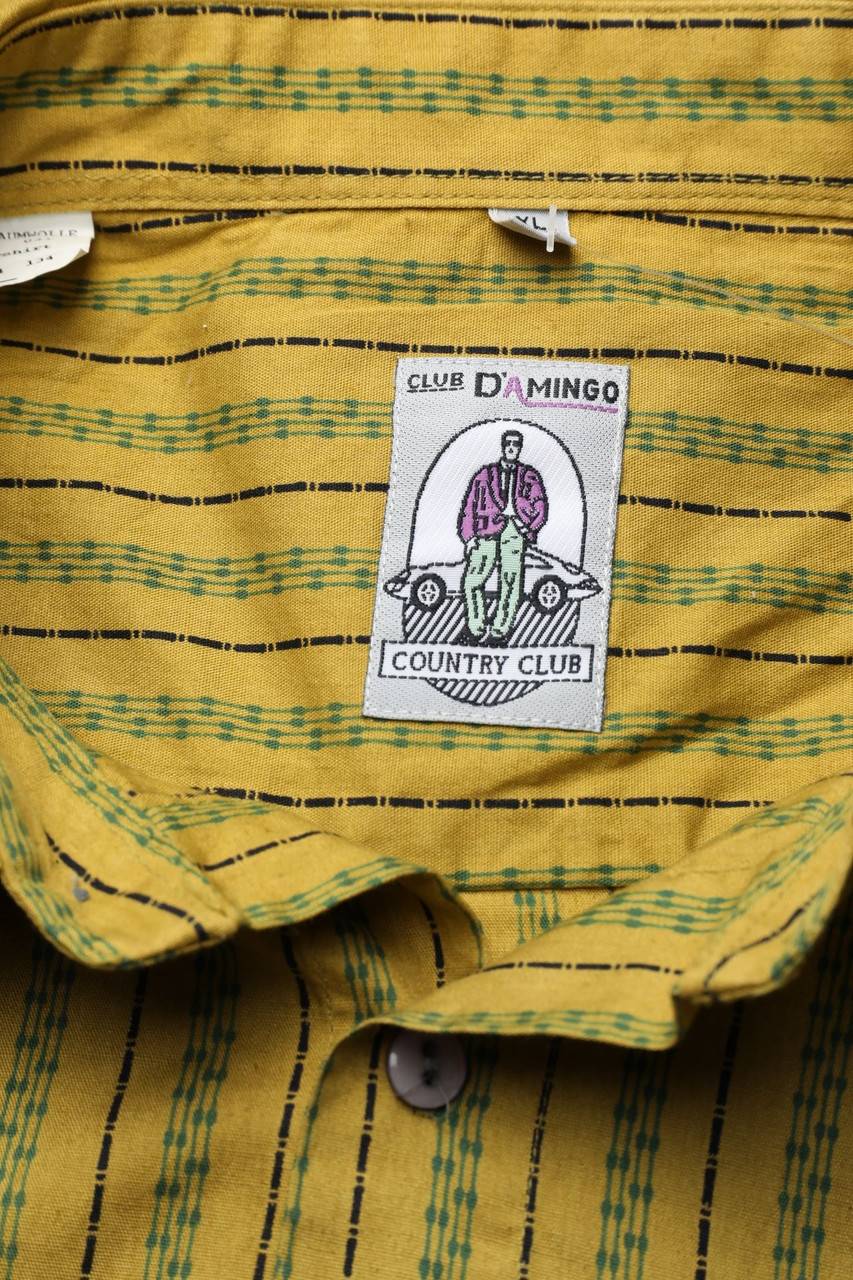 Carou CLUB DAMINGO Gestreiftes Hemd Mit Aufgesetzten Taschen