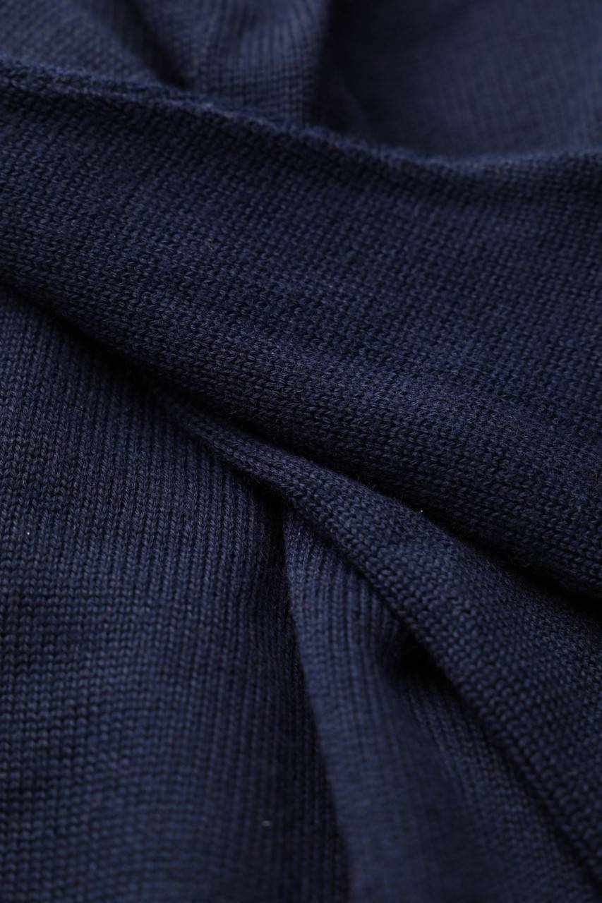 Carou Coletti STUDIO V-Neck-Pullover Aus Woll-Mix Mit Streifen
