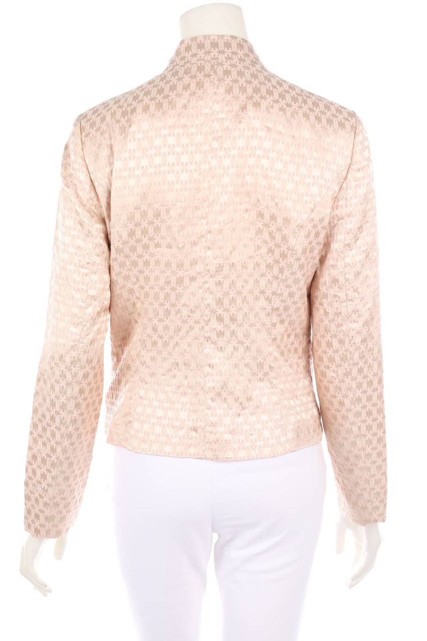 Carou Comma Blazer Aus Jacquard Mit Metallic-Effekt