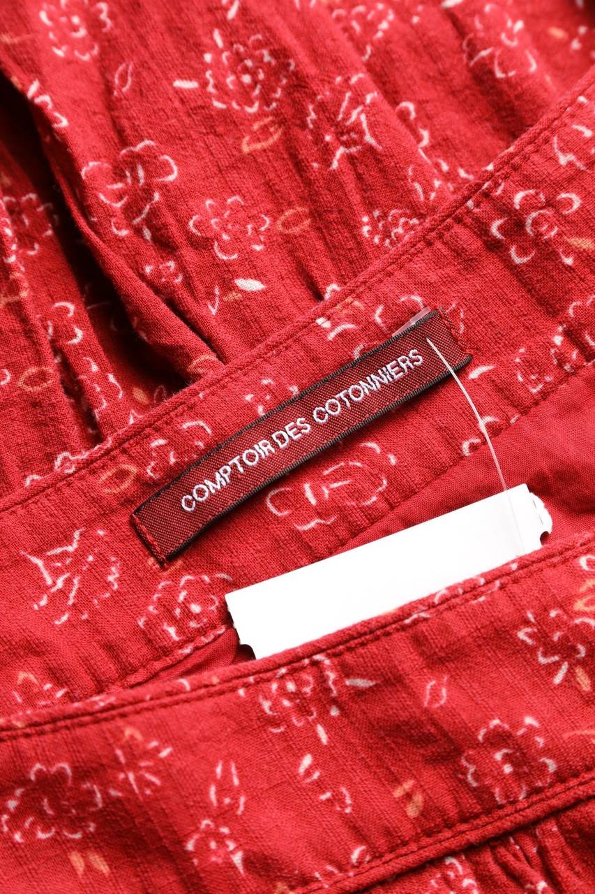 Carou COMPTOIR DES COTONNIERS Baumwoll-Minirock Mit Raffungen