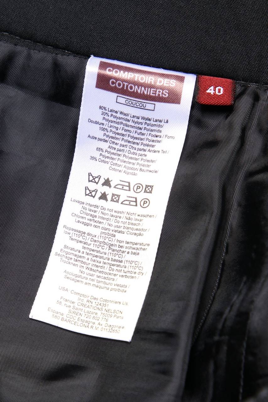 Carou COMPTOIR DES COTONNIERS Minirock Aus Woll-Mix Mit Karo-Muster