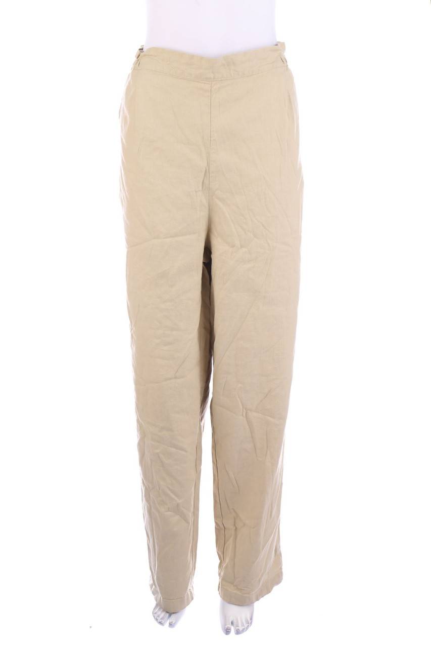 Carou COMPTOIR DES COTONNIERS Paperbag-Hose aus Leinen-Mix