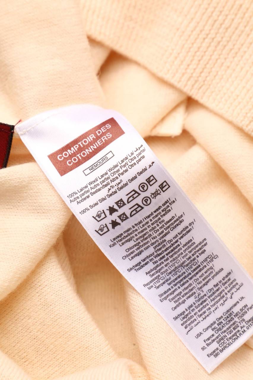 Carou COMPTOIR DES COTONNIERS Strick-Pullover Aus Wolle Mit Seiden-Details