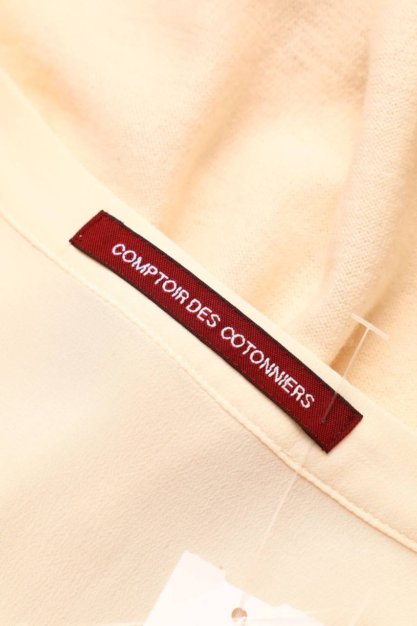 Carou COMPTOIR DES COTONNIERS Strick-Pullover Aus Wolle Mit Seiden-Details