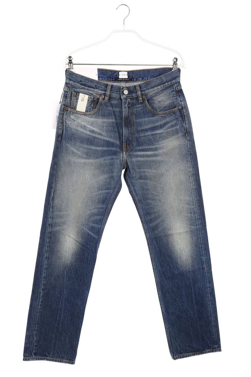 Carou COVERT Used Look Straight Cut Jeans aus Baumwolle
