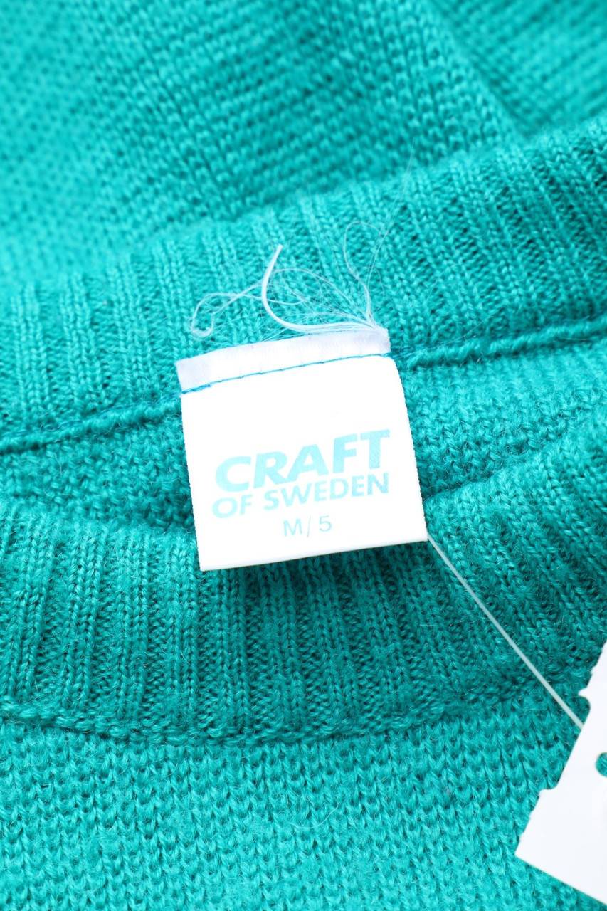 Carou CRAFT OF SWEDEN Pullover Aus Woll-Mix Mit Geometrischem Muster