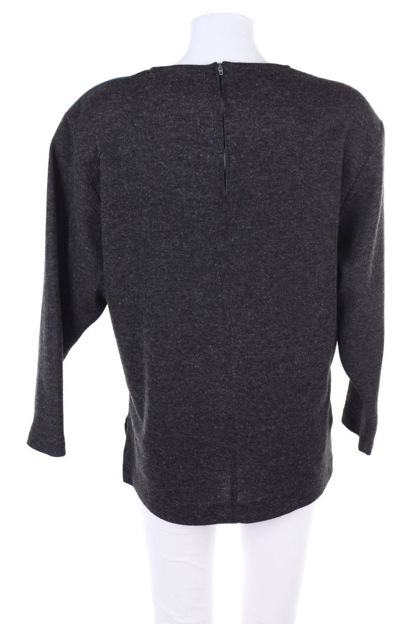 Carou Création Atelier GS 80s-Strick-Pullover Mit Wolle