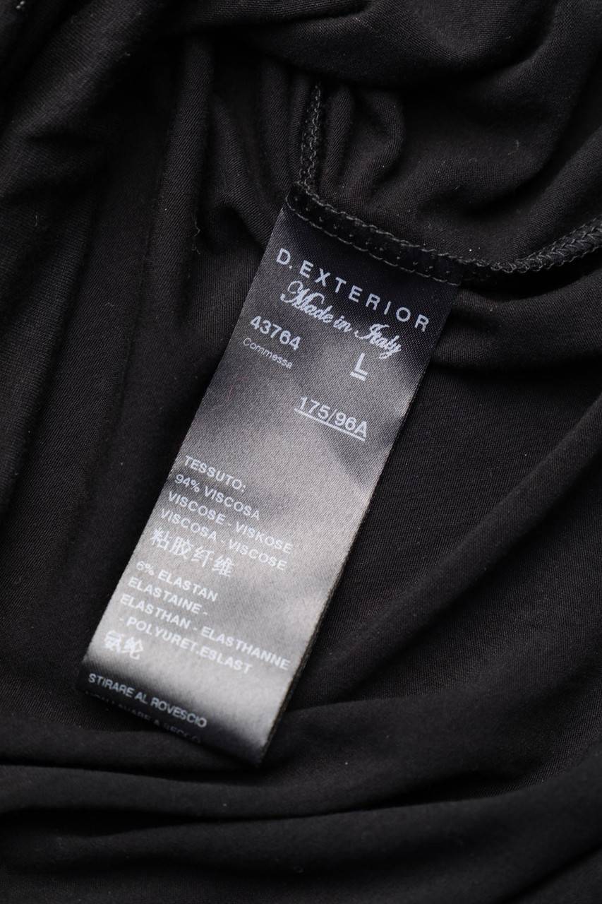 Carou D.EXTERIOR Longsleeve-Shirt Aus Viskose-Mix Mit Applikationen