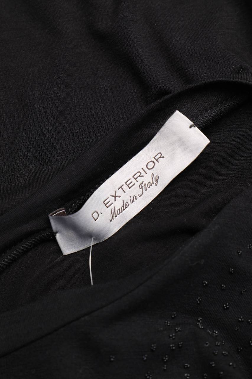 Carou D.EXTERIOR Longsleeve-Shirt Aus Viskose-Mix Mit Applikationen