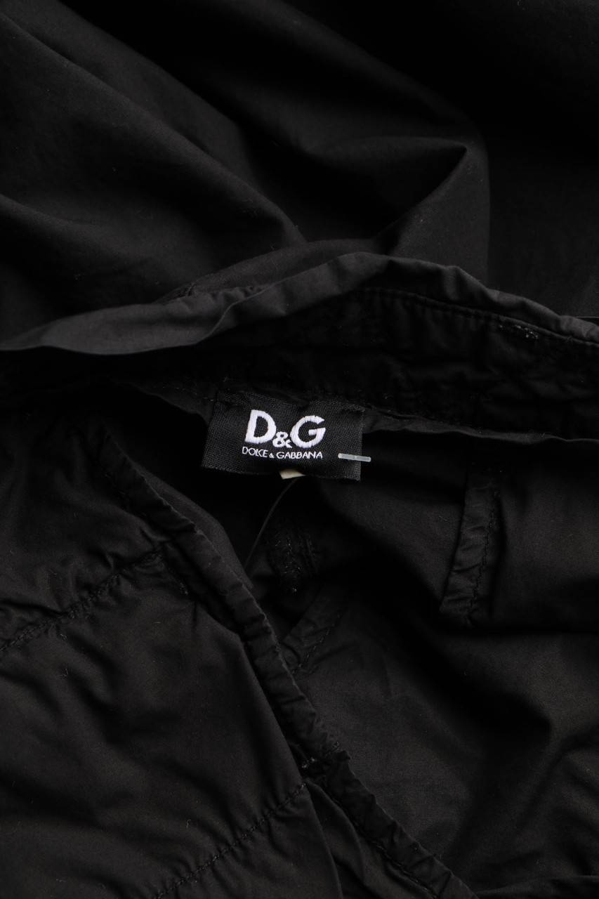 Carou D&G DOLCE & GABBANA Paperbag-Hose Aus Baumwolle