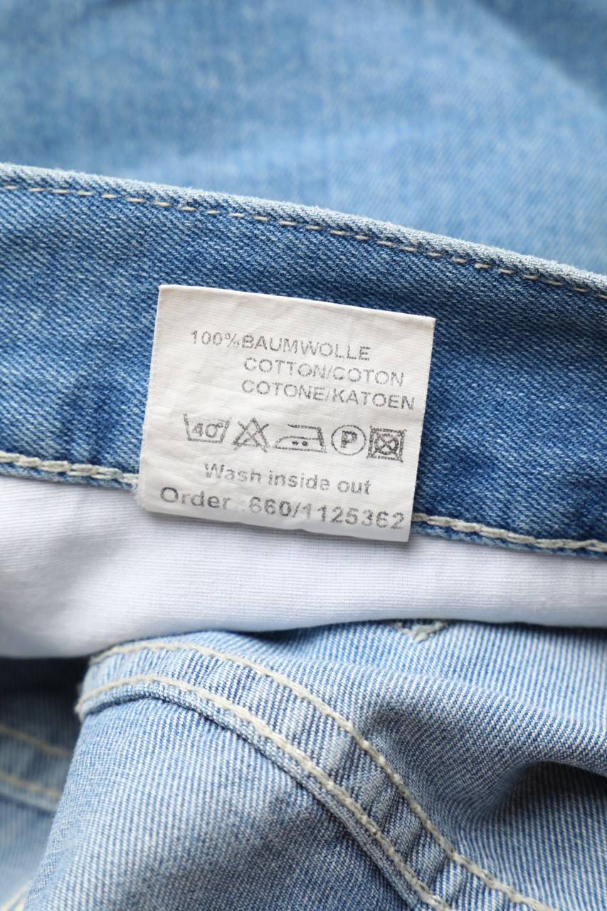 Carou DANIEL HECHTER PARIS Jeans-Shorts Mit Logo-Badge