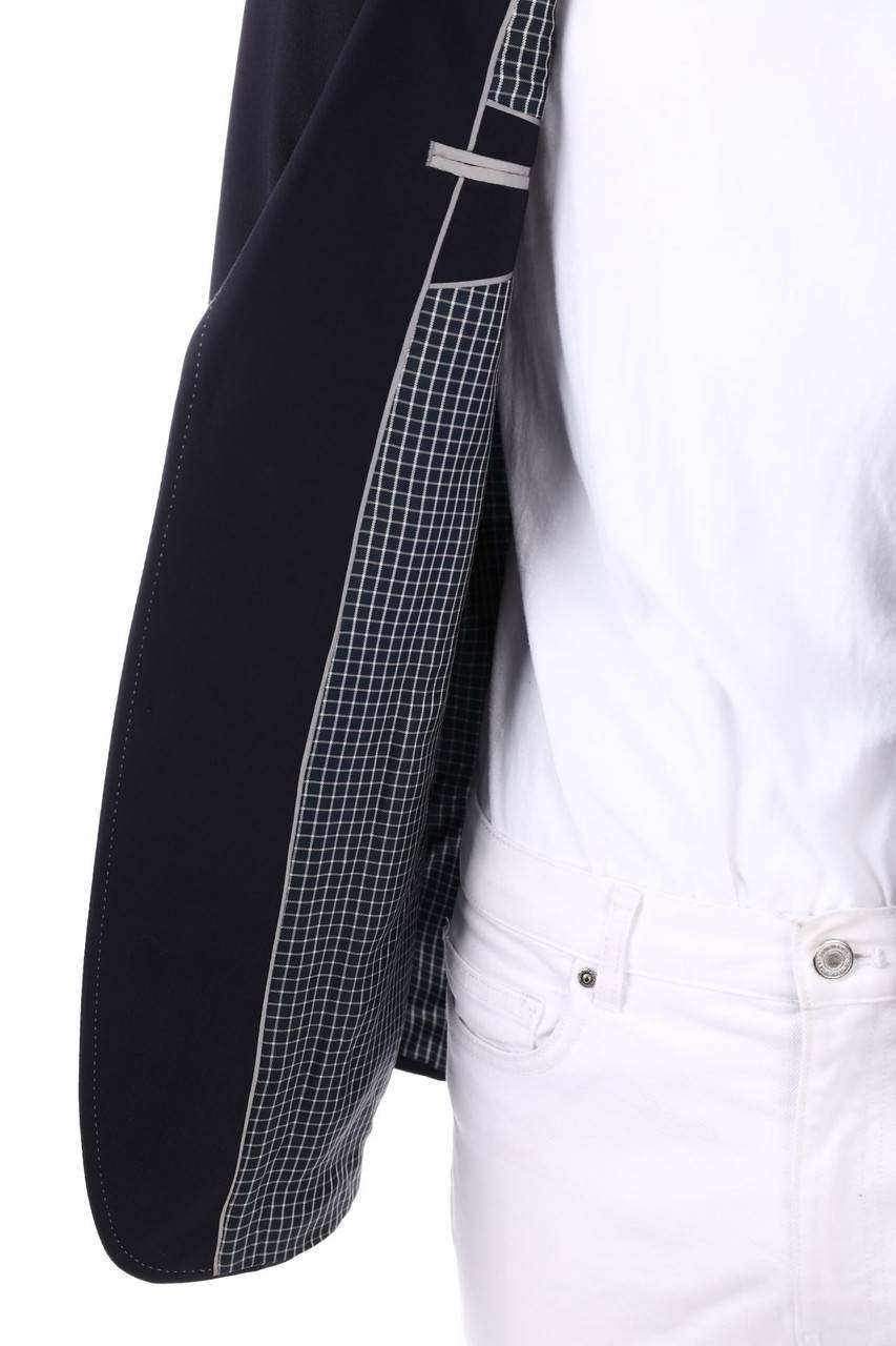 Carou DANIEL HECHTER PARIS Sakko Aus Schurwoll-Mix Mit Elbow Patches