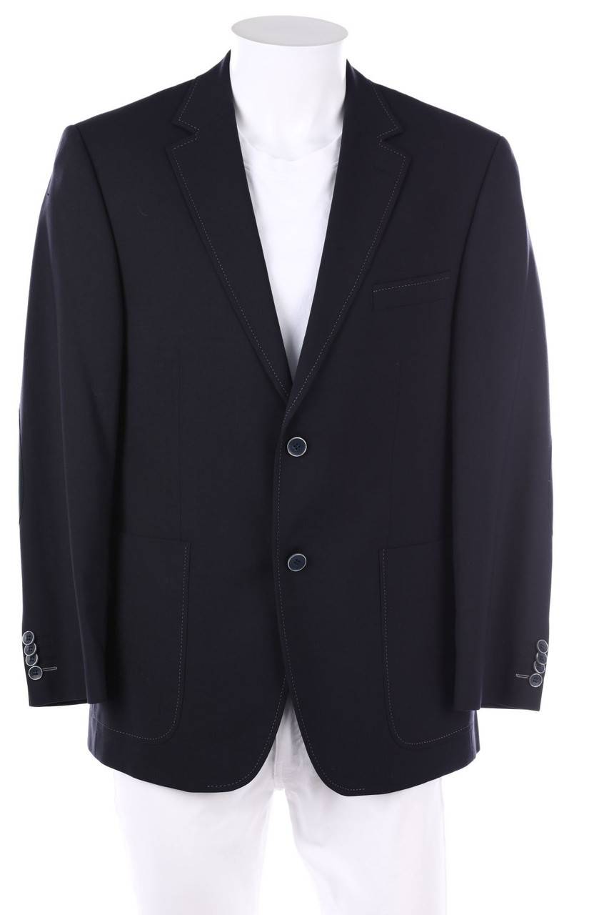 Carou DANIEL HECHTER PARIS Sakko aus Schurwoll-Mix mit Elbow Patches