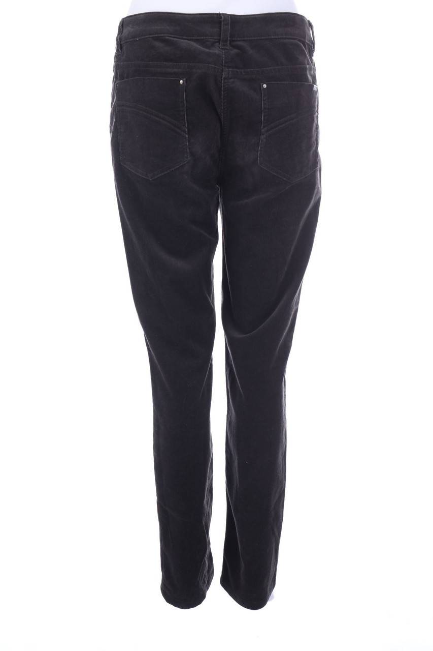 Carou DAVID LAWRENCE Cord-Hose Aus Baumwoll-Mix Mit Logo-Plakette