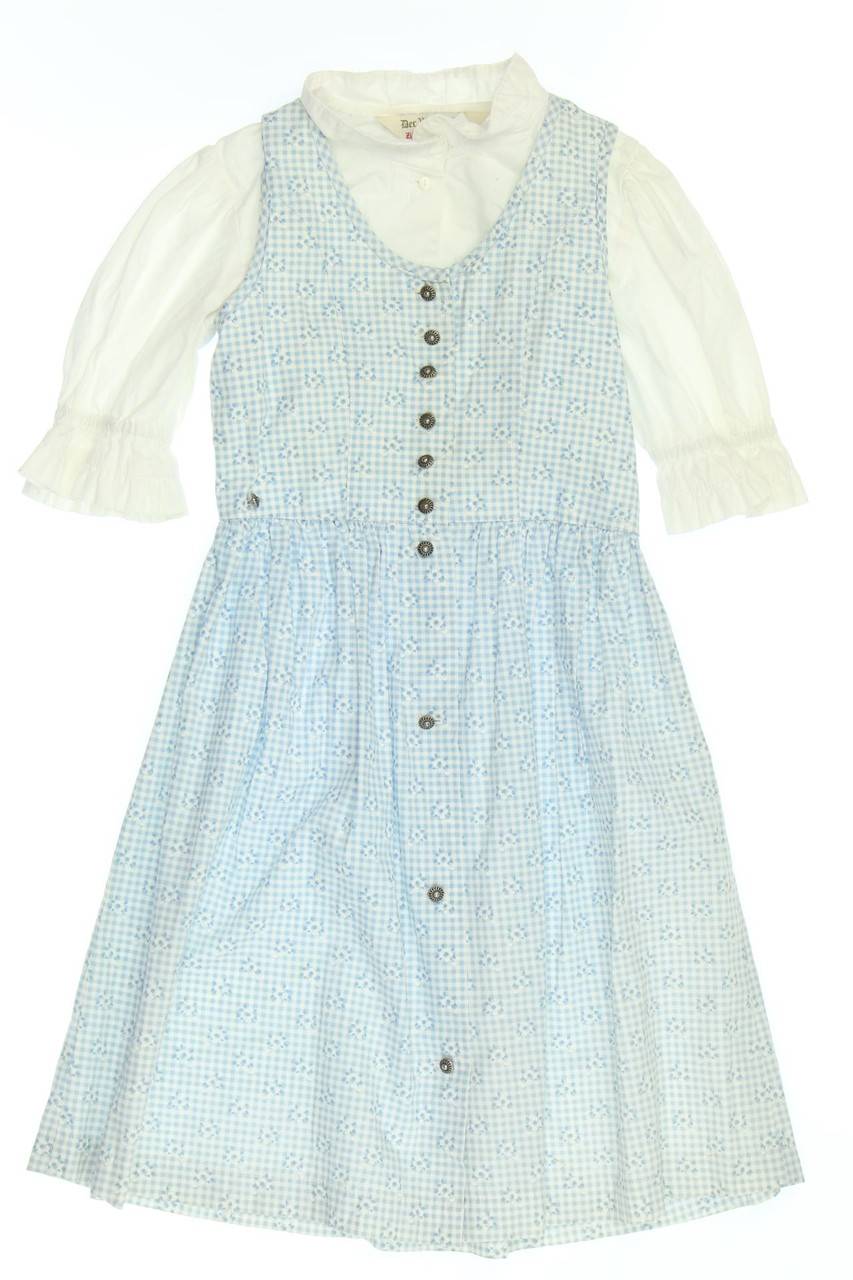 Carou Der Wildschütz Trachten-Kleid mit Blumen-Print