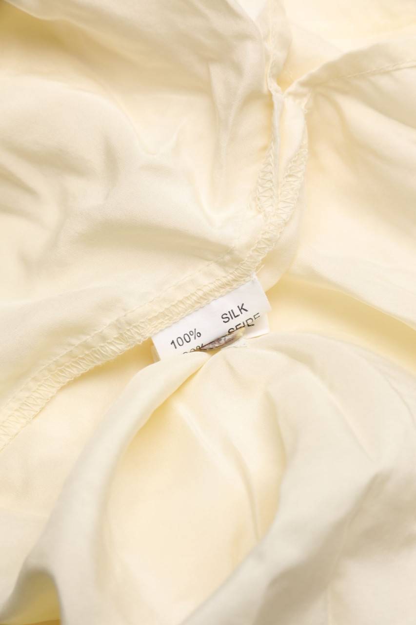 Carou DeVille Hemd-Bluse Mit Kurzem Ärmel Aus Seide