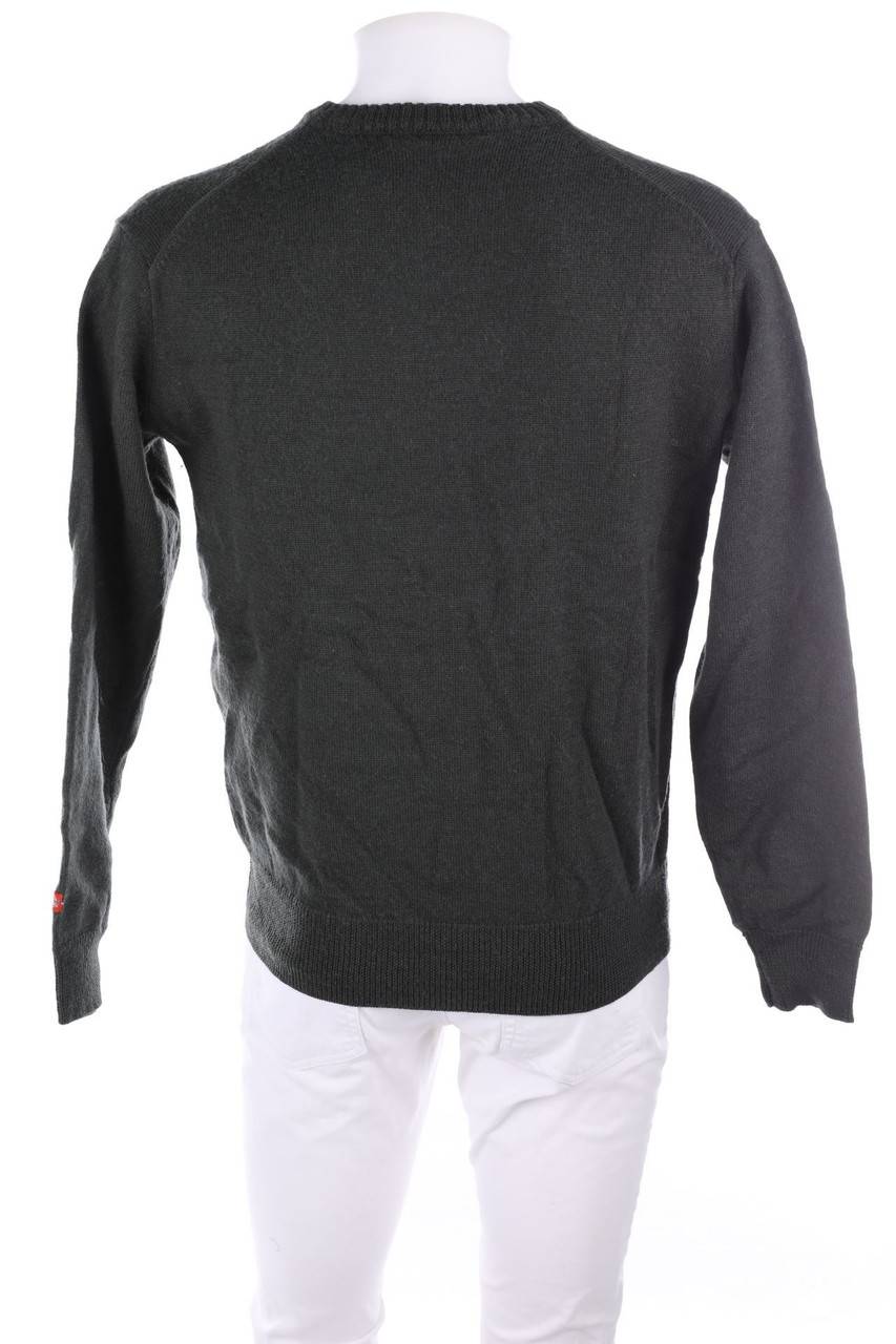 Carou Dickies V-Neck-Pullover Aus Woll-Mix Mit Argyle-Muster