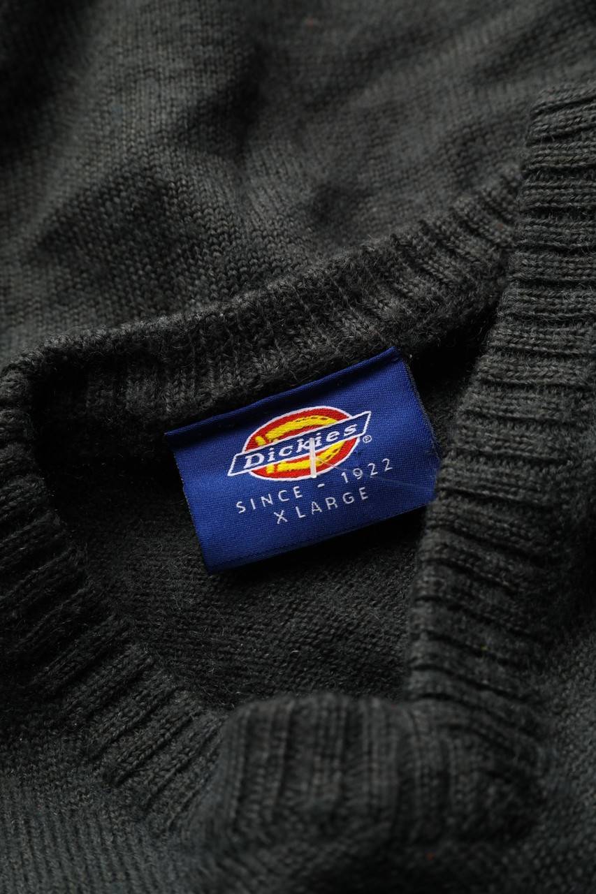 Carou Dickies V-Neck-Pullover Aus Woll-Mix Mit Argyle-Muster