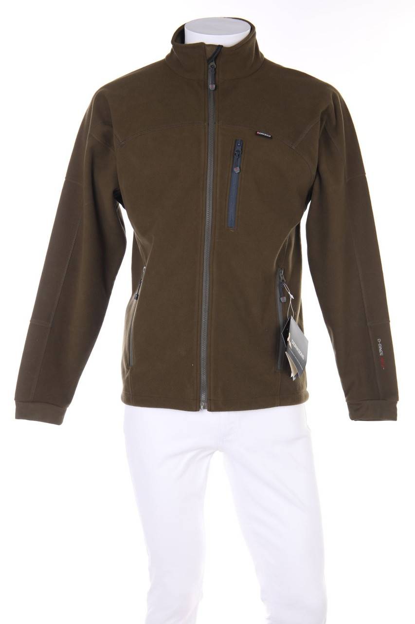 Carou DIDRIKSONS 1913 Fleece-Jacke mit Logo-Stickerei