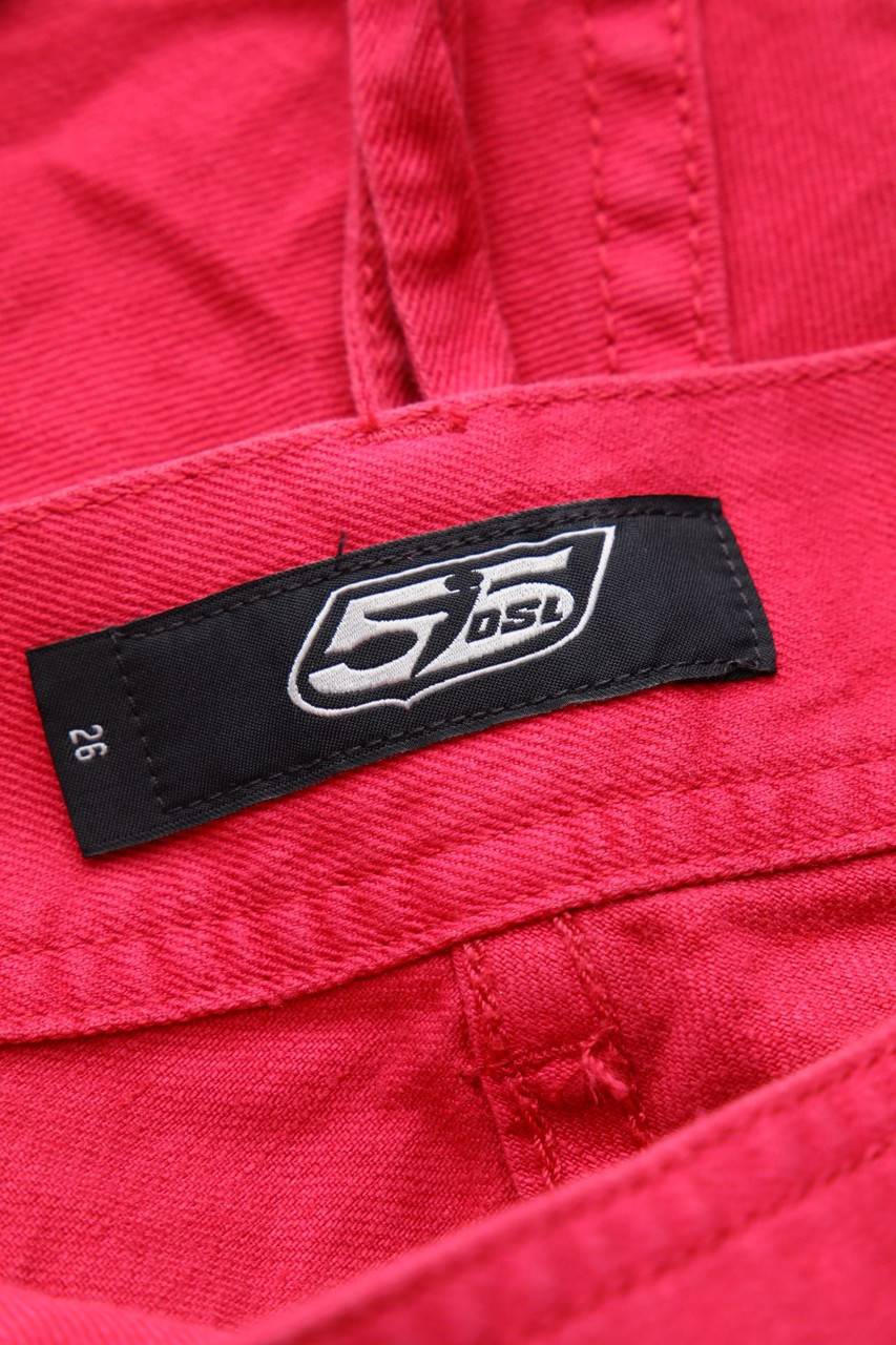 Carou DIESEL 55DSL Vintage-Mini-Jeansrock Mit Knöpfen