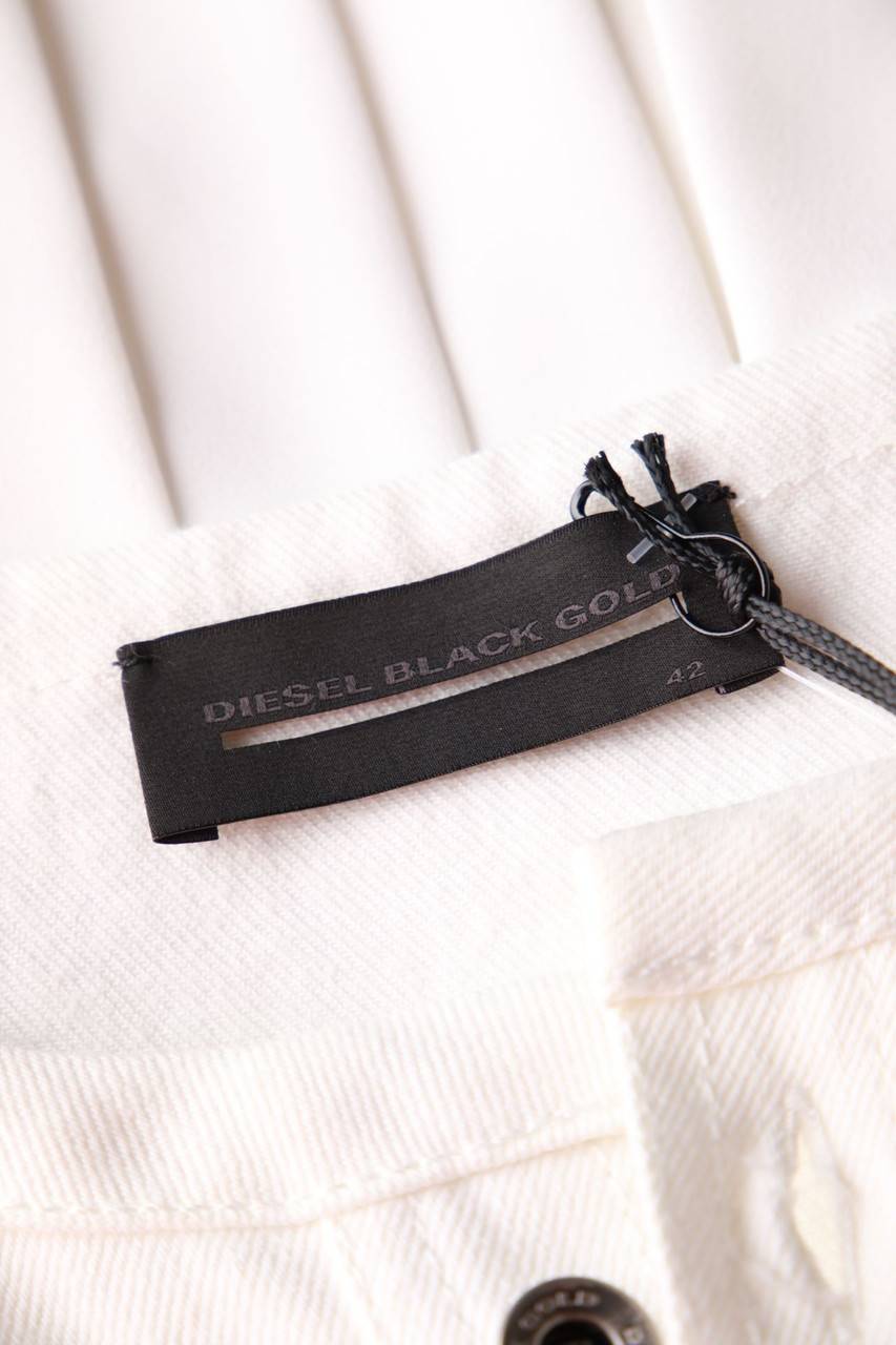 Carou DIESEL BLACK GOLD Clean Chic-Kleid Mit Falten