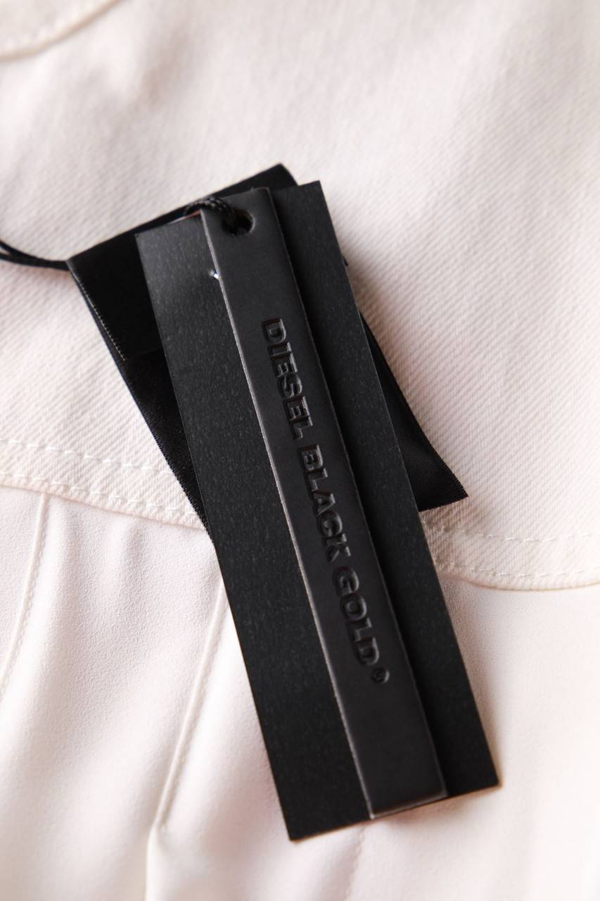 Carou DIESEL BLACK GOLD Clean Chic-Kleid Mit Falten