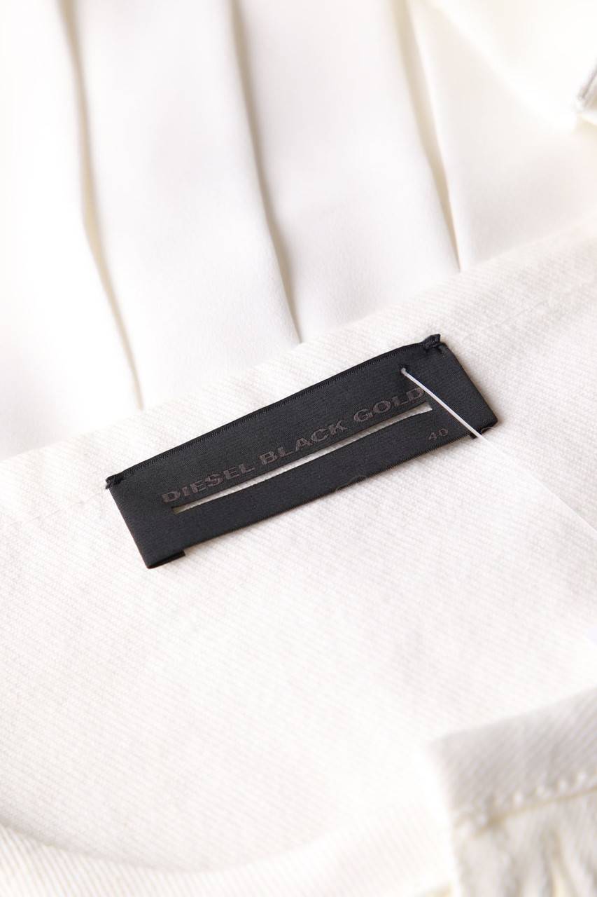 Carou DIESEL BLACK GOLD Clean Chic-Kleid Mit Falten