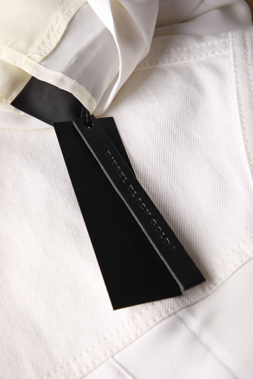 Carou DIESEL BLACK GOLD Clean Chic-Kleid Mit Falten