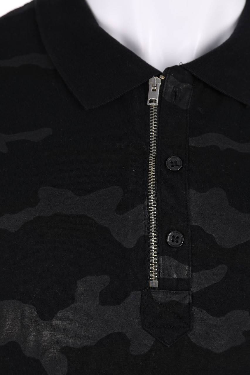 Carou DIESEL Camouflage-Poloshirt Mit Logo-Plakette